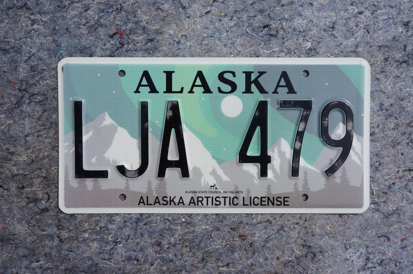 ALASKA AURORA ARTISTIC & Graphic License Plate
