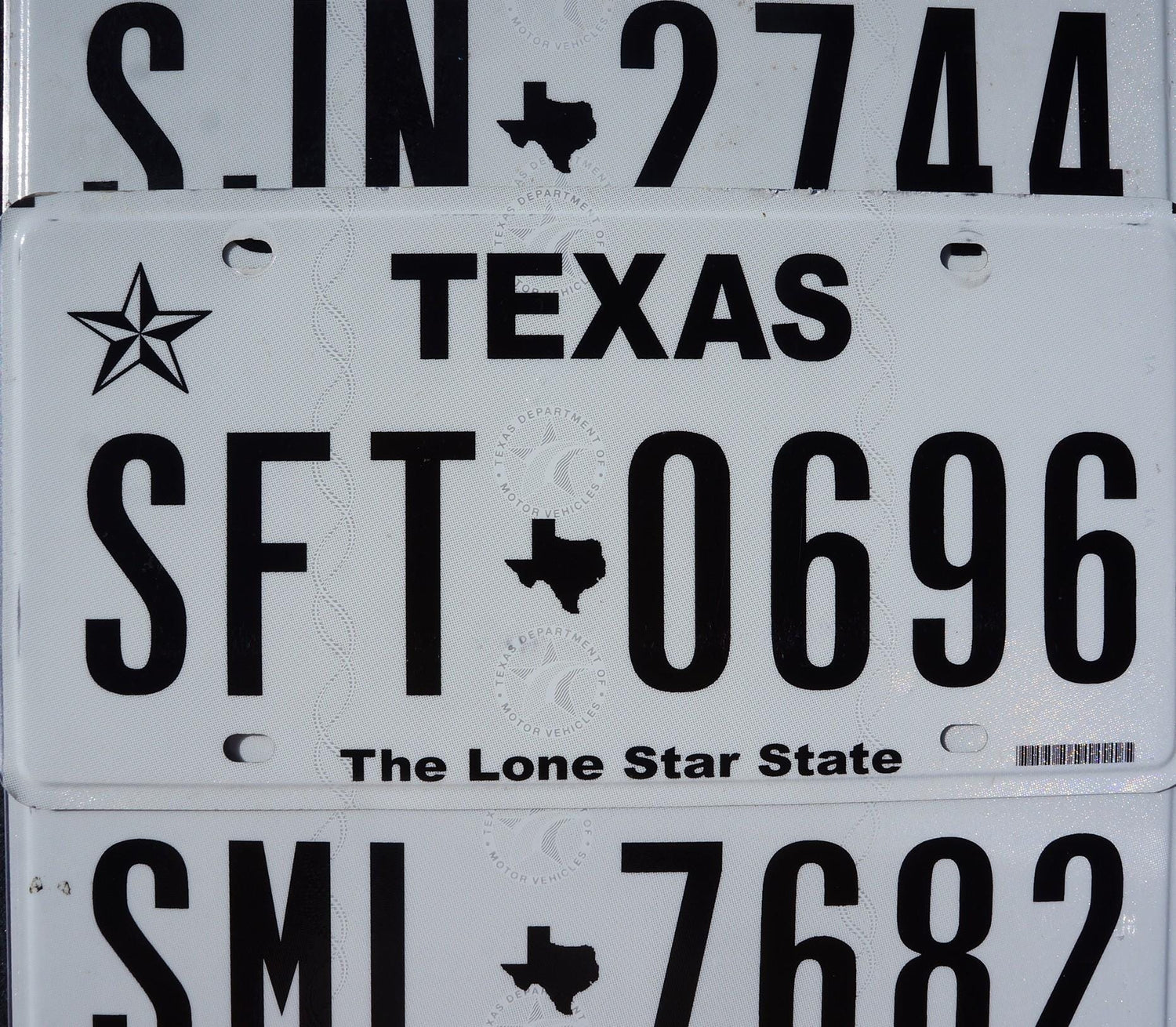 Texas License Plates