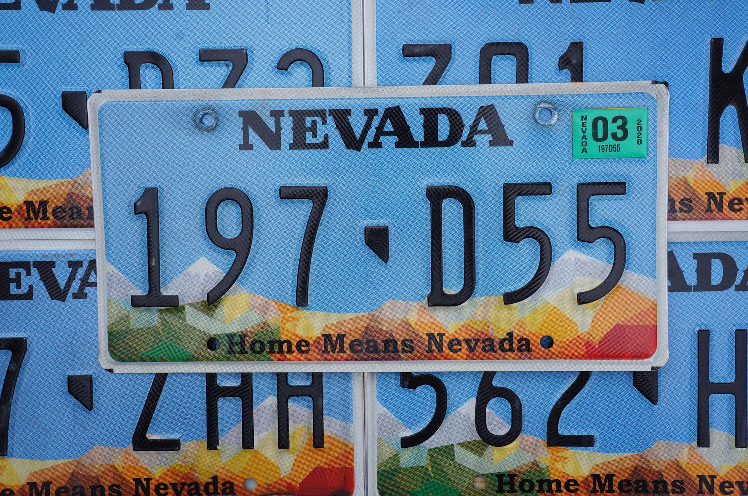 Nevada License Plates