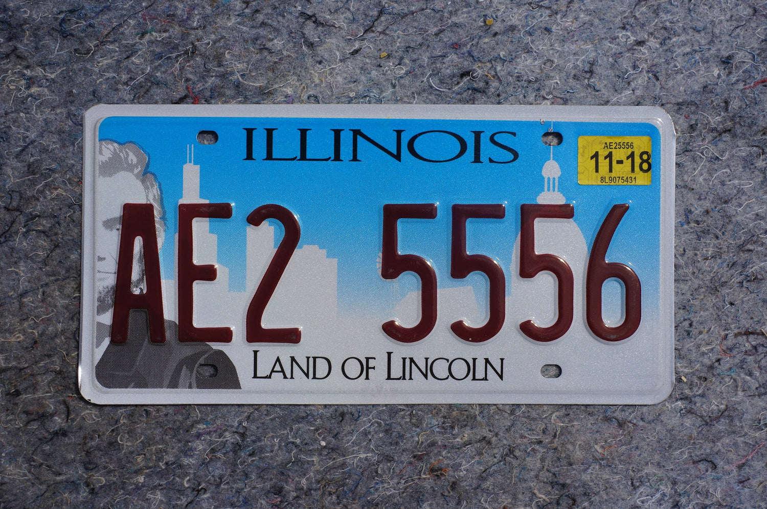 Illinois License Plates