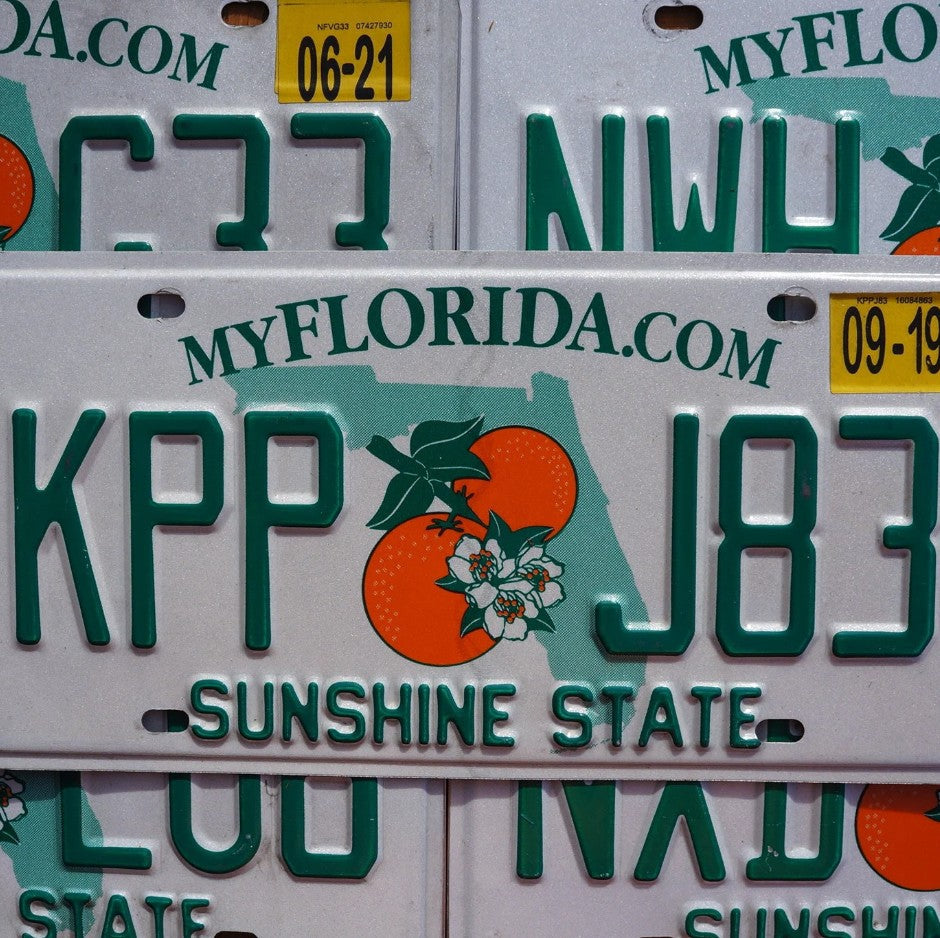 Florida License Plates