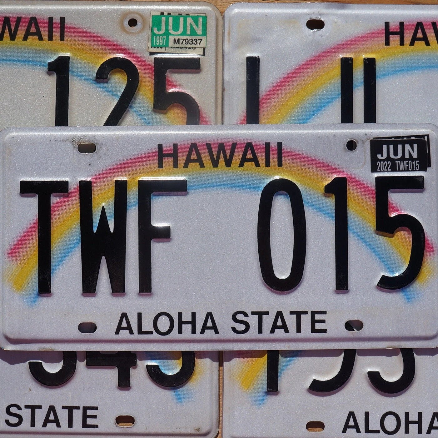 Hawaii License Plates