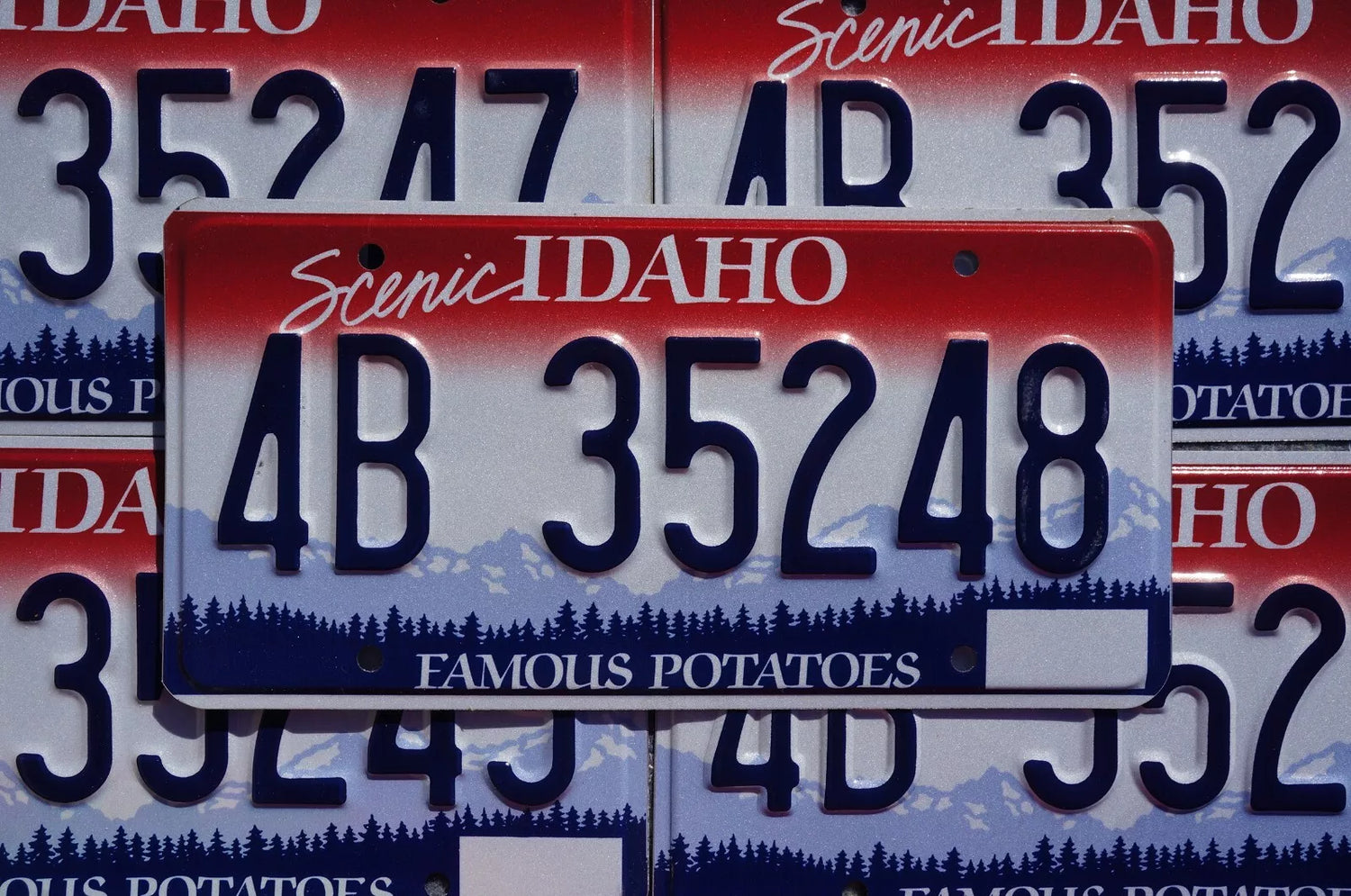 Idaho License Plates