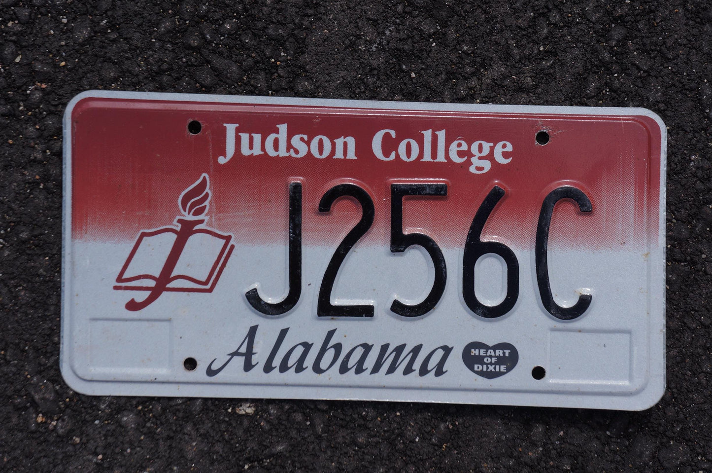 Alabama Judson College License Plate