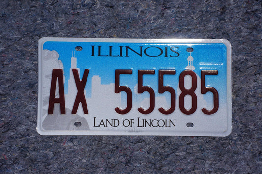 Colorado Hunting Fishing License Plate: Elk, Deer, Trout