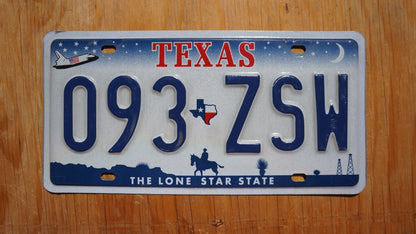 One or More - Texas Space Shuttle License Plate