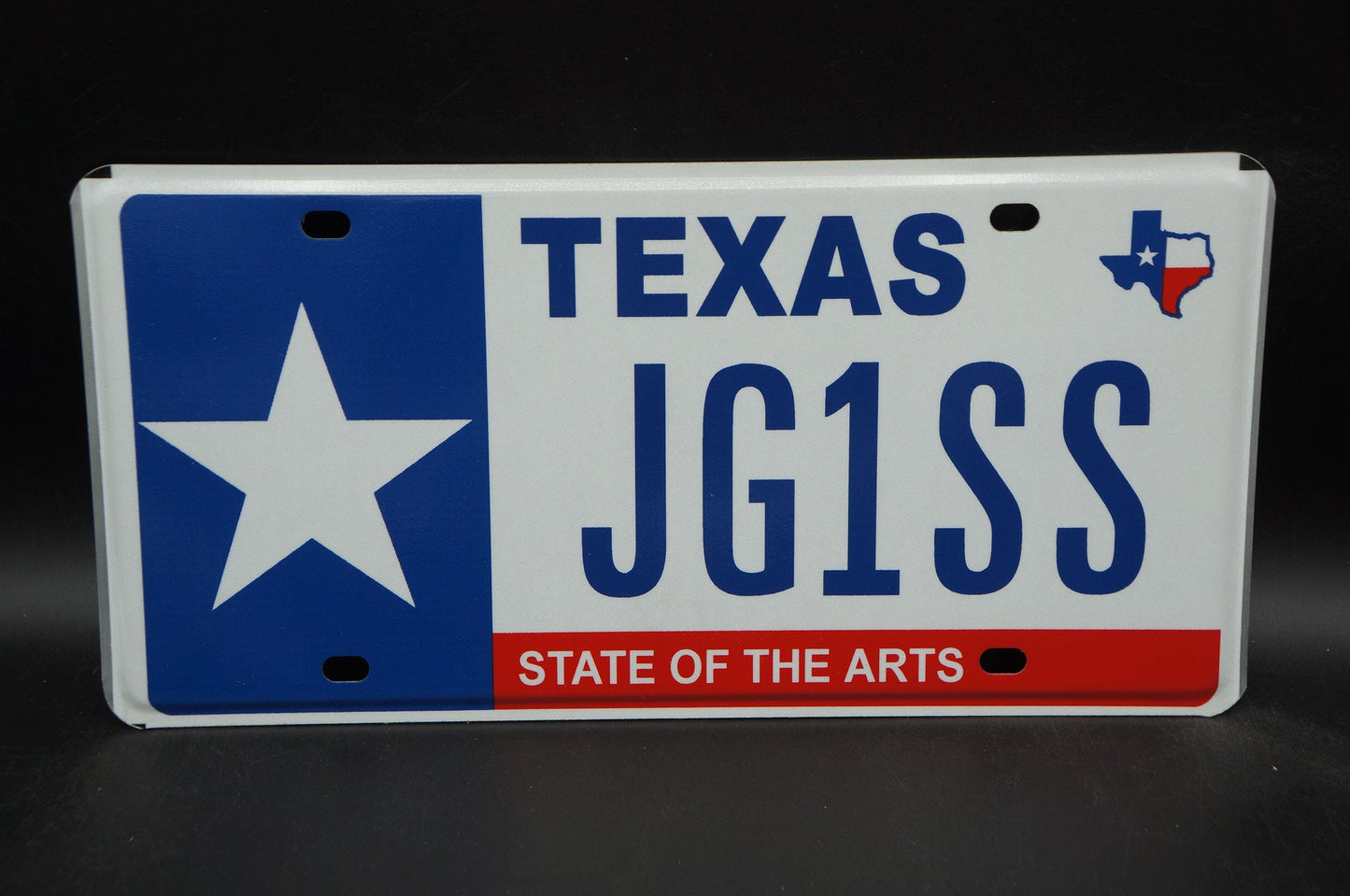 One or More - TEXAS State of the Arts Star Graphic License Plate - BIG STAR