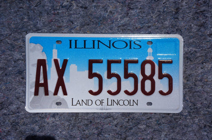Colorado Hunting Fishing License Plate: Elk, Deer, Trout