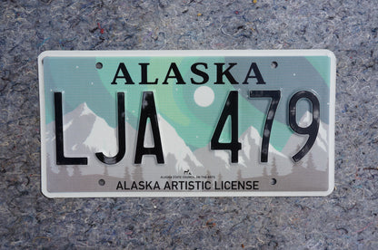 ALASKA AURORA ARTISTIC & Graphic License Plate