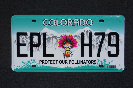 2024 Colorado Bee Flower License Plate: Protect Our Pollinators