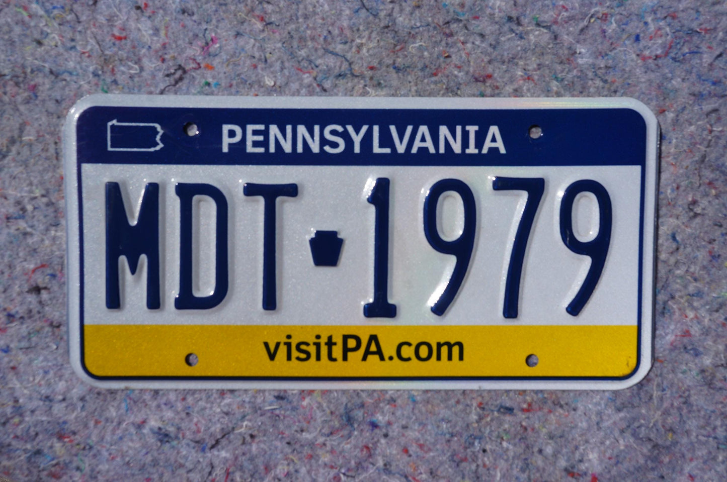 Pennsylvania License Plate # MDT - 1979